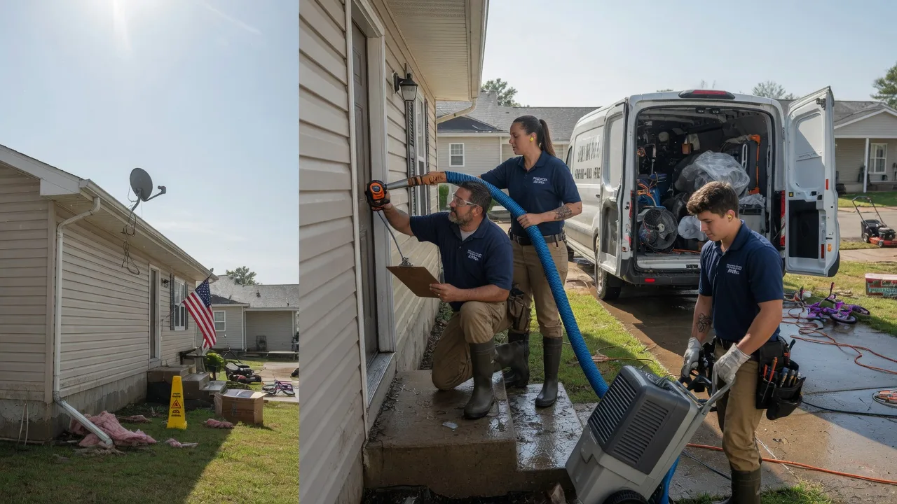 Ceiling Water Damage Restoration in Zwingle, IA near me